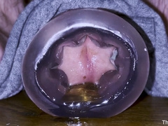 Supah CLOSE UP in High Quality - GOOD-SIZED CUM-SHOT & Poking HOOK-UP FUCKTOY (4K - 60FPS)