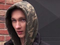 Slim Czech teen enjoys POV anal