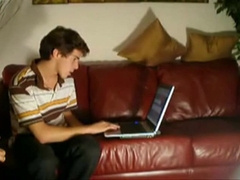 Str8 Bud Cums in Buddy's Mouth