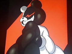 Monokuma (Danganronpa) Cum Tribute