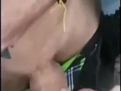 Outdoor Handjobs Caught on Cameras 2