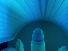 Public tanning sofa onanism