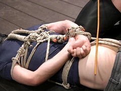 Extreme bondage and rough perversions in a sexy duo