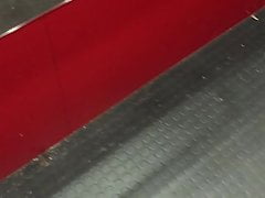 Just a cumshot in the elevator
