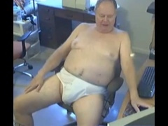 Showe, dad, grandpa masturbating