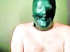 Slave Filo trains his mouth