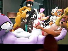 Futanari Orgy - ToxicTiger KabalMyst Tribute SoP Bukkake