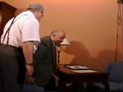 A Plump Father and a Monstrous Grandfather smash and deepthroat till jism