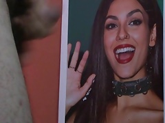Girl 13 Victoria Justice 2 Cum Tribute Masturbate Blowjob