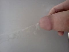 Cumming in the dorm kitchen