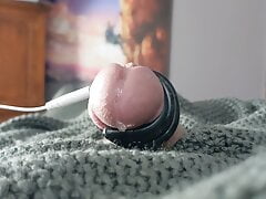 Close up cumshot - Estim