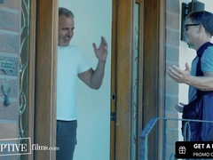 Helpful Stepdad Assists Injured Stepson In Showering