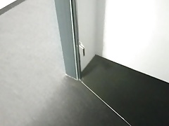 Fuck and cum on colleagues ballerinas in office