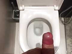 Me jerking off and shooting a load