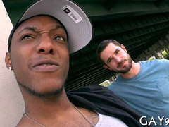Joy of Homos: Interracial interracial fun with a mixed group of guys