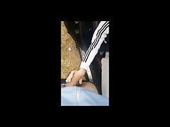 Public blowjob from the car