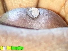 Sensual solo: Handsome man jerking off, moaning, with soothing music