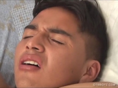 Twink Latinos Angel and Bernard Bareback (Little Angel)