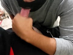 Deep-Throating Off Hetero White Pecker Monstrous and Long