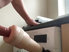 Fucking my fake pussy