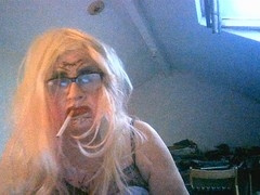 Sissy sarah Loses control in messy scene