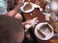 Jizz Flow's Muscle Homo Ass Fucking in a wild cum-filled romp