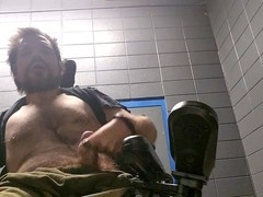 Bathrooms, huge dick solo, thank you