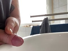 Piss and wank a bit