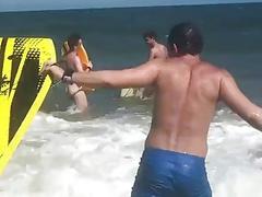 Intense fuck by the sea