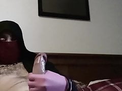 Rubber Glove Masturbation