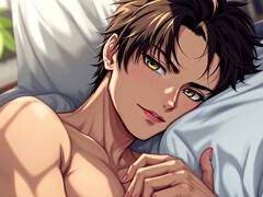 Curious straight, gay sex story, solo asmr