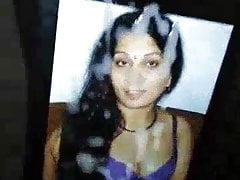 Back to back cum shower on my desi milf