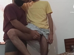 Wow First-Ever Time I hold my stepbrother rod while he was dressed in lungi