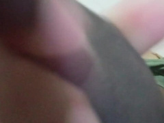 Yam-sized black dock Massive manstick