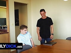Twink Can't Stop Jerking Off Until Jax Stuffs His Hole