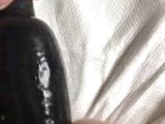 Inflatable dildo play