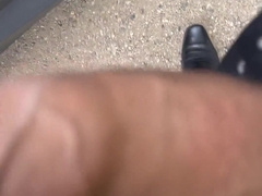 Gay-for-pay curios stud caresses my beefstick while I’m cruising in the camper