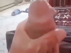 Arab man's cumshot