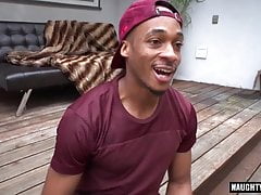 white guy fucks black guy bare and cumming twice