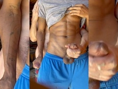 Tylerhardyxxx enjoys a steamy interracial session with some serious cock sucking and hand action