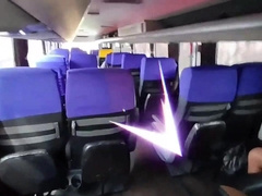A stranger took advantage of my culo while I was flashing off on the journey bus