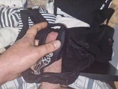 European babe jerks off and masturbates