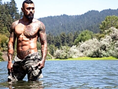 Cuckold-like scene with Logan Stevens, Boomer Banks, and Jake Morgan