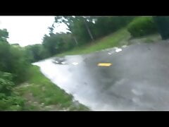 Naked Man Running Outside in Public Nudity Flashing Big Dick
