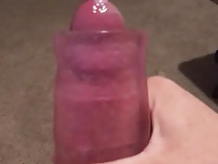 Cuming with toy