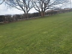 public naked cold walk