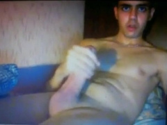 sleek turkish stud draining fat immense man meat on web cam