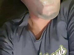 My First Breathplay experience. Latex Glove as Mask - Part 1