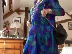 In Sunday dress