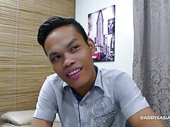 Daddy Bareback Fucks Asian Boy Jordan